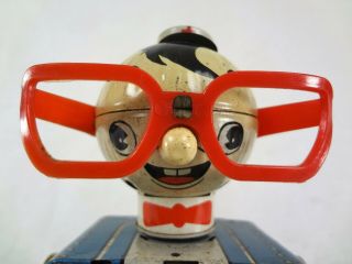 Doctor Moon - Japan Vintage Tin Wind Up Space Robot Toy (Pre 1970 Battery Era) 7