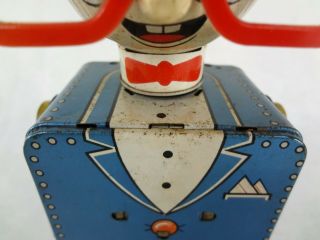 Doctor Moon - Japan Vintage Tin Wind Up Space Robot Toy (Pre 1970 Battery Era) 8