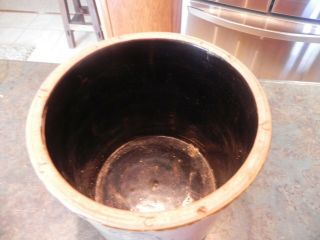 VINTAGE WHITEHALL STONEWARE 2 GAL.  CROCK - RUCKELS & SON - ILLINOIS - 3