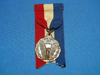 Wwi Service Medal,  Stamford Connecticut,  Named To: Thomas Robins Jr (b13)