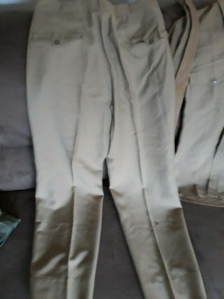 Korea USMC tan shirt pants ties 3