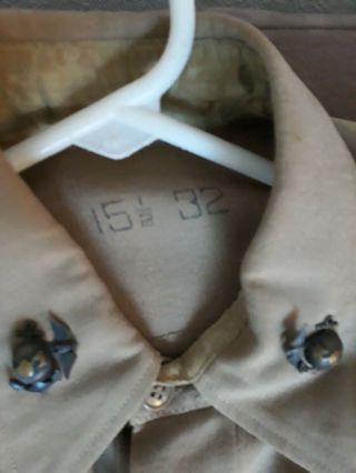 Korea USMC tan shirt pants ties 5