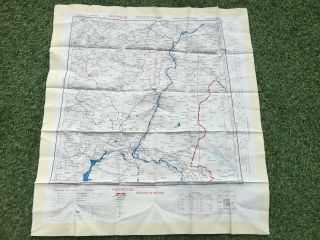 Cold War Issue 1950s British Raf Sas Russia Stalingrad Silk Escape Map