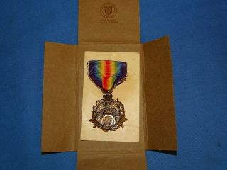 Wwi Service Medal,  Delaware County Indiana,  Named To: Joeseph H.  Snodgrass (b5)