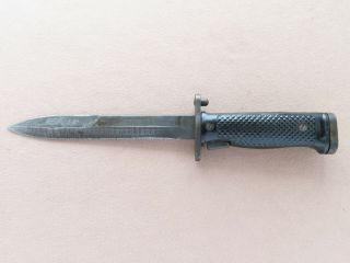 Korean War U.  S.  M5 J&D Tool Co.  Bayonet for M1 Garand w/ M8A1 Scabbard 4