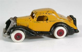 1930s Cast Iron Hudson Terraplane Coupe Automobile By Hubley In Paint