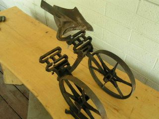 Antique Planet Jr Double Star Wheel Plow Cultivator Farm Tool 1887 Pat 5