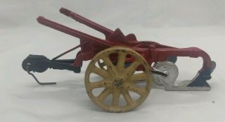 Arcade cast iron Toy Mccormick Deering Plow no.  283. 2