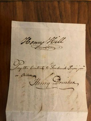 REVOLUTIONARY WAR FINANCIER ROBERT MORRIS SIGNER DECLARATION INDEPENDENCE 1786 3