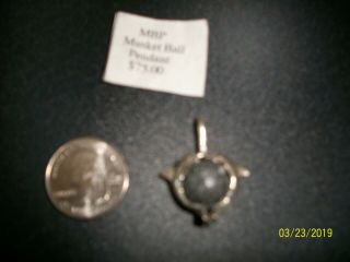 Musket Ball Pendant