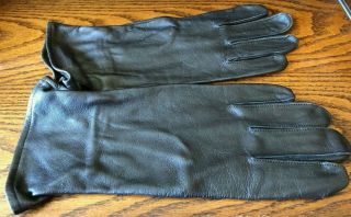Worn During Combat Missions - USAF Leather F - 117 Stealth Fighter Pilot Gloves 2