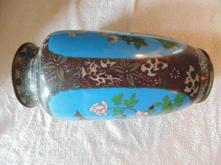 Antique Japanese Meiji Cloisonné Vase 2