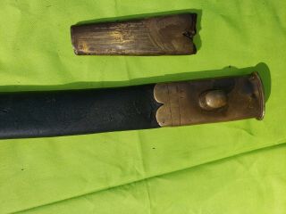 Sabre Military RARE ANTIQUE 1767 Portuguese artillery sword unit marked SCARCE 5