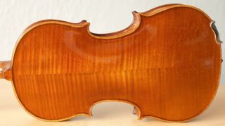Old Violin 4/4 Geige Viola Cello Fiddle Label Chanot