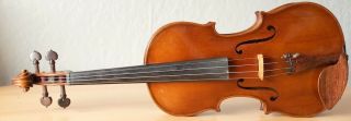old violin 4/4 geige viola cello fiddle label CHANOT 2
