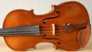 old violin 4/4 geige viola cello fiddle label CHANOT 3