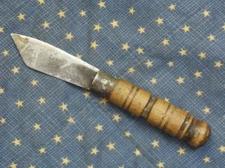 Revolutionary War Era Penny Folding Knife 18th Early 19th Century Primitve Knife