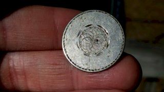 Revolutionary War - Dug 18th Century Tombac Designed Button - 24mm