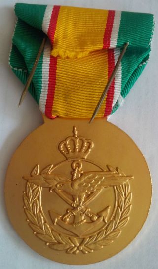 1986 Jordan Administrative Technical Competence Medal Badge Order Wisam Idaria