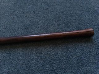 RARE Antique 19th African Maasai Rungu Knobkerrie Zulu War Club Throwing Stick 11