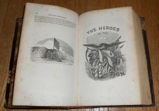 1852 Antique Book - A History of the American Revolution - by Charles Peterson 8