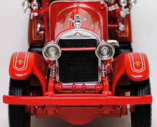 1920s Ford Fire Truck Vintage Antique A 1 T Metal Model 24 Engine Pickup Car 18 6