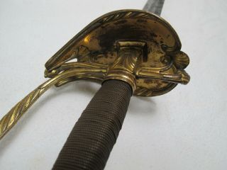 Hessian Waldeck officer’s sword,  German Revolutionary War troops 4