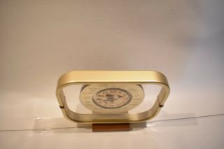 Vintage Gold Tone Gruen World Time Clock - HAM CB Radio - Red Plane US 5
