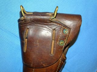 WWI Colt 1911.  45 Leather Holster,  JAO 1917 7