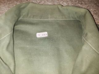 U.  S.  Army 5th Army Sateen Green Uniform OG - 107 Post WWII Korean War Era 7