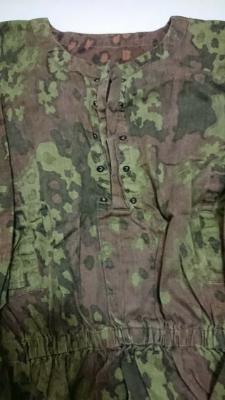 WW2 German M40 Oak Leaf Elite Waffen Camo Smock WWII 3 3