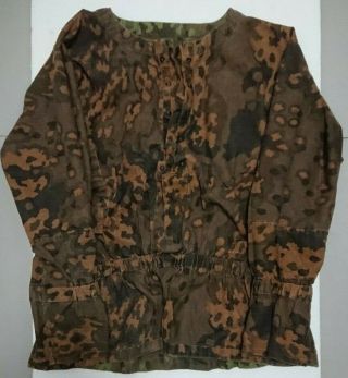 WW2 German M40 Oak Leaf Elite Waffen Camo Smock WWII 3 4