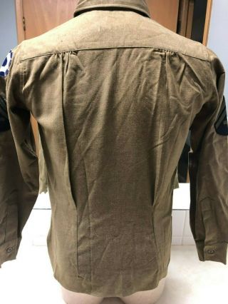 WW2 Women ' s Army Corp Wool Field Shirt 4