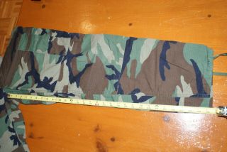 US Army Woodland Camo ripstop hot weather pants Medium Regular 6