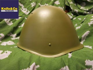 Ussr Russian Military Soviet Army Wwii Ssh - 68 Type Steel Helmet