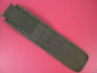 WWII US Army/USMC M1 Carbine Cleaning Kit Complete w/Canvas Case Dated 1945 XLNT 6