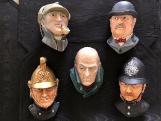 Bossons Heads Sherlock Holmes & The Complete Victorians.  Almost.