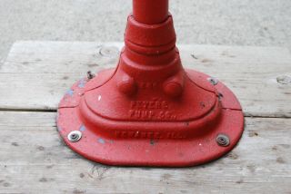 Vintage Old Peters Pump Kewanee IL Cast Iron Antique Hand Water Well Pump Tall 8