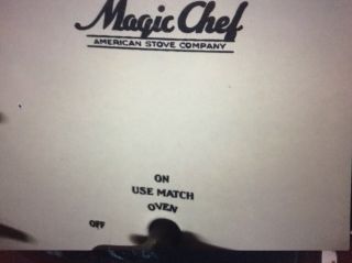 Magic Chef Vintage Stove White Porcelain Kitchen Remodel 8
