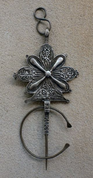 (b) Old Silver Moroccan Fibula Morocco Berber Nr