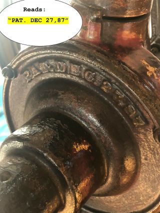 Antique Fairbanks Morse & Co Floor Double Wheel Coffee Mill Gen.  Store Grinder 11