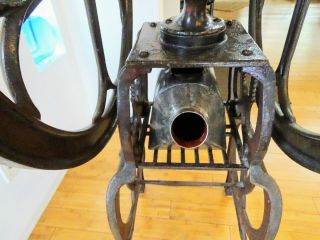 Antique Fairbanks Morse & Co Floor Double Wheel Coffee Mill Gen.  Store Grinder 7