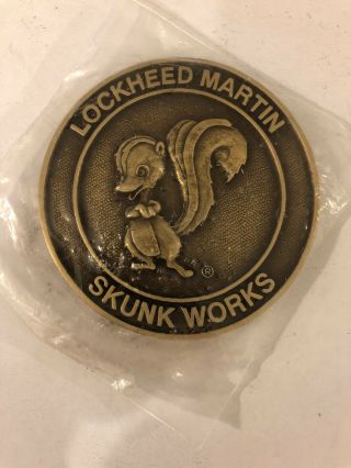 1999 Sr - 71 Blackbird Reunion Medallion Coin 2.  5 " Lockheed Martin Skunkworks U2