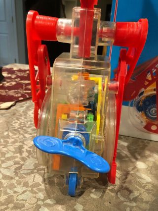 Vintage Rare 1987 Ideal Mr Machine Windup Walking Toy Robot W/Original Box 4