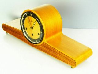 A Dream Later Art Deco Mauthe Westminster Chiming Mantel Clock From 50´s