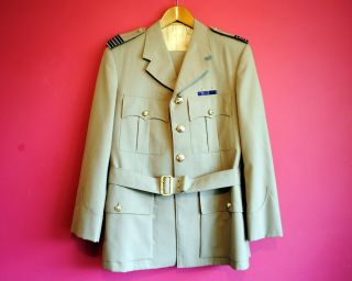 RAF Squadron Leader uniform,  c1965.  Unworn.  Tropical issue.  Royal Air Force WWII 4