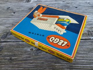 LEGO DENMARK RARE CLASSIC VINTAGE OLD BOX 236 GRAGE 50 ' S 60 ' S 1:87 SYSTEM VW ALT 7