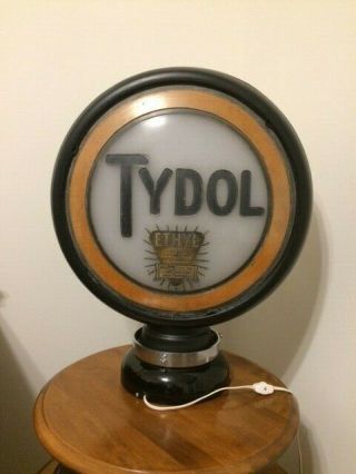Tydol Gas Pump Globe Lamp