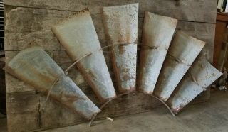 80 " Windmill Fan Blades Farm Barn Vintage Shabby Rustic Man Cave Yard / Wall Art