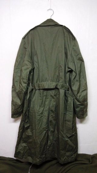 RARE 1950 ' S Vintage Korean War US Army Overcoat Coat OG - 107 Military Clothes 4